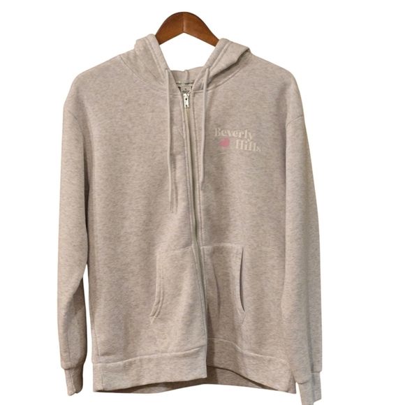 Better Together Tops - better / together Designed in New York Zip Up Hoodie Women XL Love & Hearts